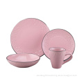 Wholesale New Design Porcelain Embossed Tableware Sets